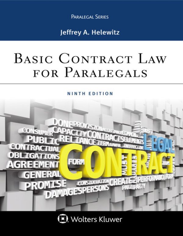 Basic Contract Law for Paralegals 9th Edition