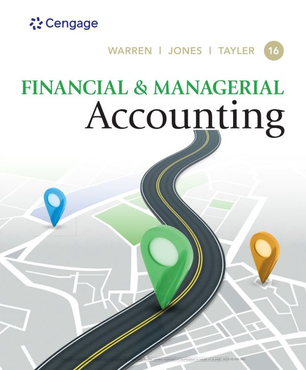 Financial and Managerial Accounting 16th Edition