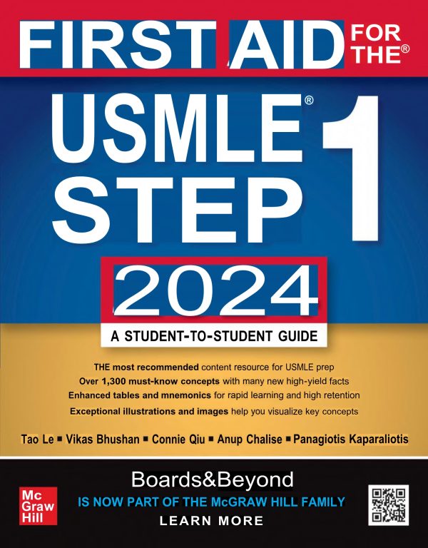 First Aid for the USMLE Step 1 2024 A Student-to-Student Guide 34th Edition