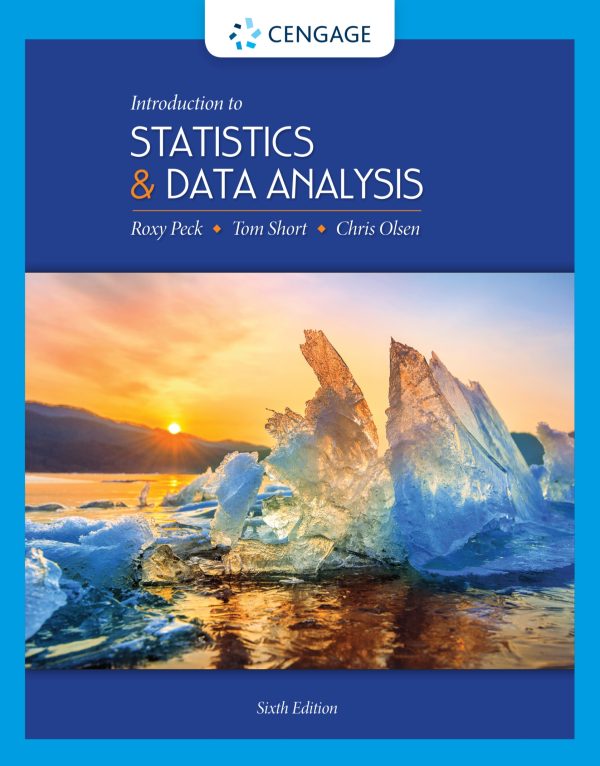 Introduction to Statistics and Data Analysis 6th Edition