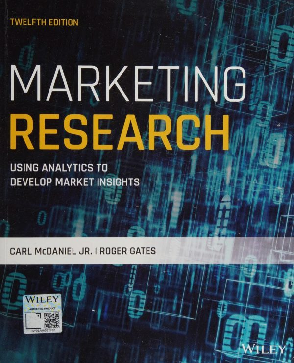 Marketing Research 12th Edition