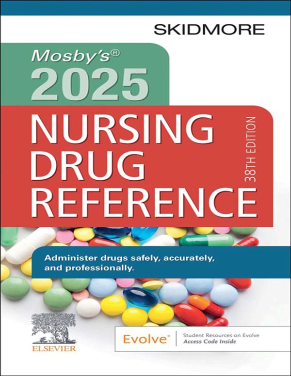 Mosby's 2025 Nursing Drug Reference 38th Edition