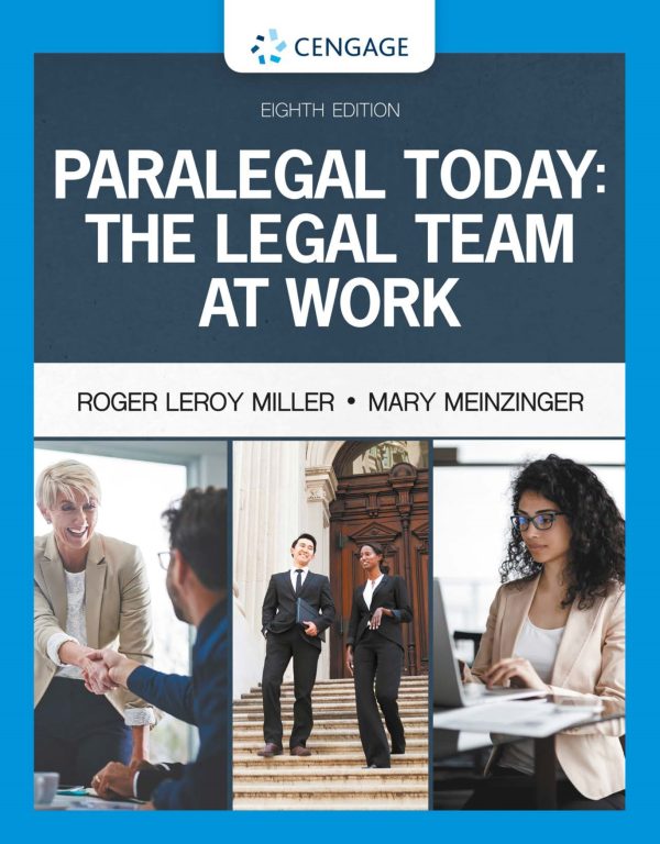 Paralegal Today The Legal Team at Work 8th Edition