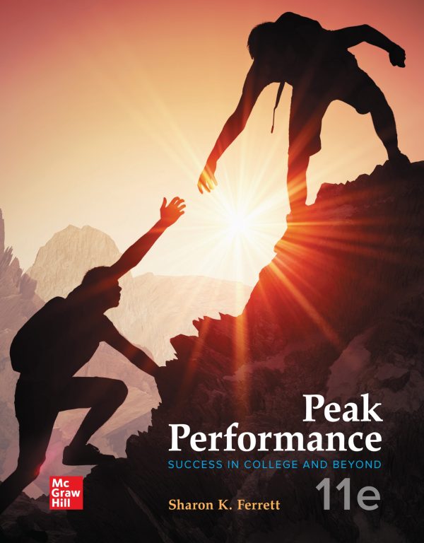 Peak Performance Success in College and Beyond 11th Edition