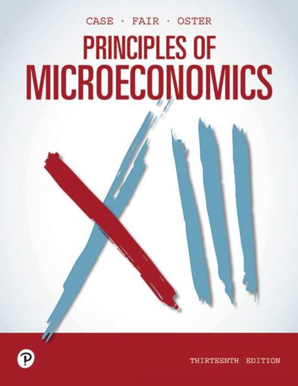 Principles of Microeconomics 13th Edition