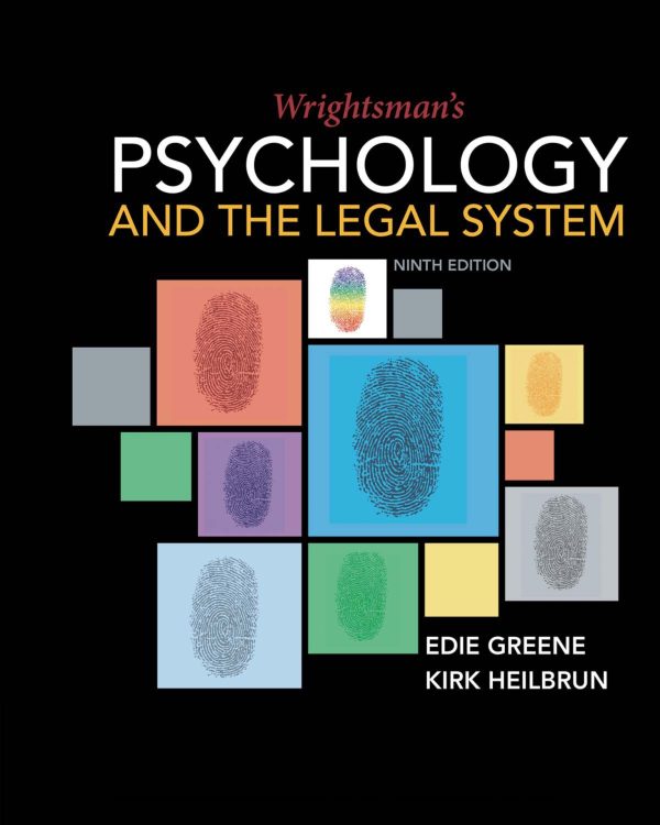 Psychology and the Legal System 9th Edition