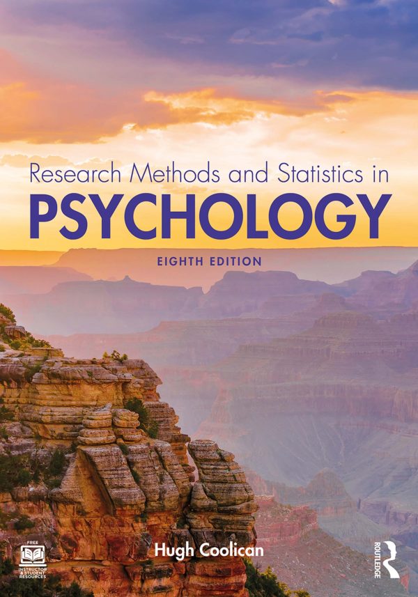 Research Methods and Statistics in Psychology 8th Edition