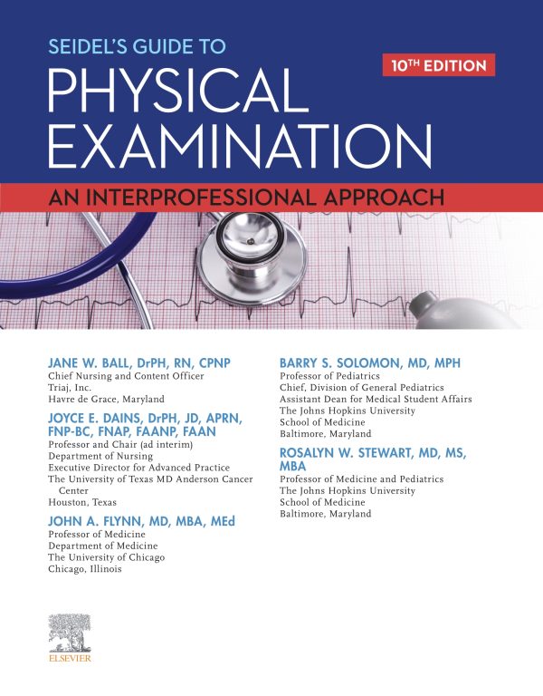 Seidel's Physical Examination Handbook An Interprofessional Approach 10th Edition