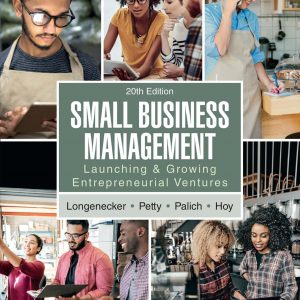 Small Business Management Launching & Growing Entrepreneurial Ventures 20th Edition