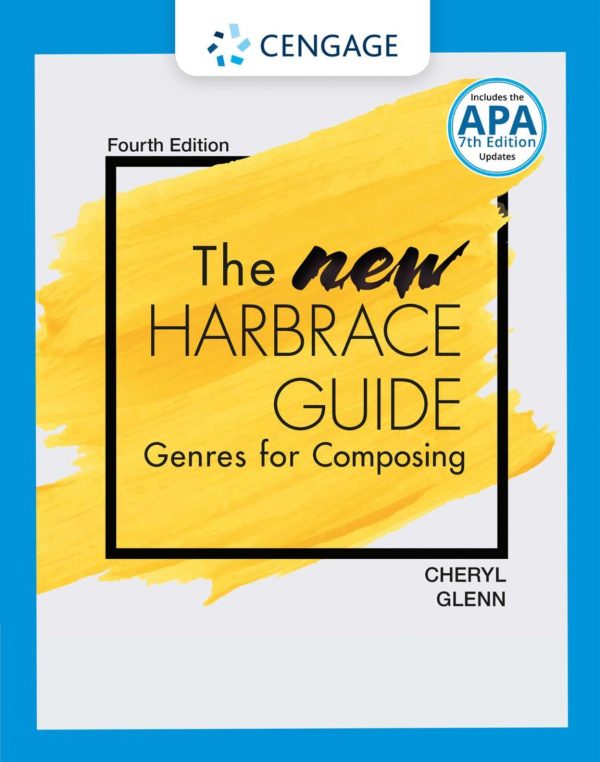 The New Harbrace Guide Genres for Composing 4th Edition