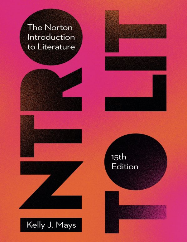 The Norton Introduction to Literature 15th Edition