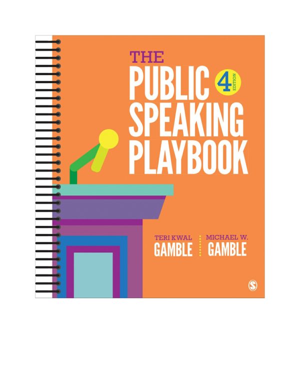 The Public Speaking Playbook 4th Edition