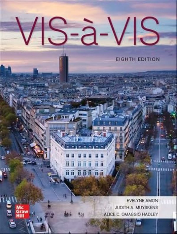 Vis-a-vis Beginning French 8th Edition