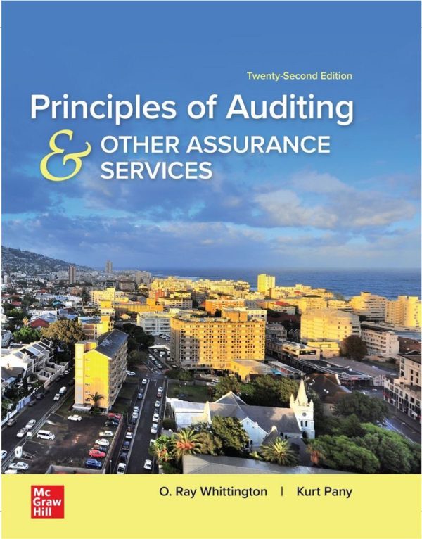 Principles of Auditing Other Assurance Services 22nd Edition