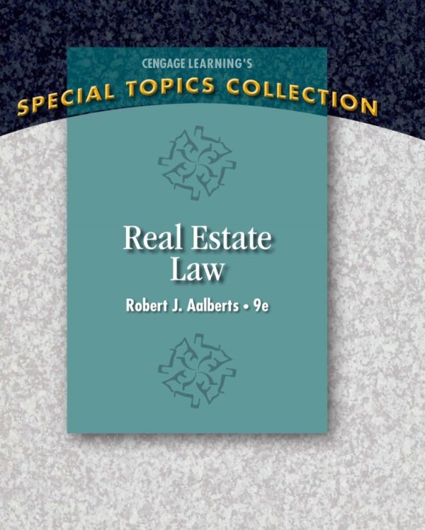 Real Estate Law 9th Edition